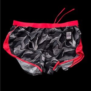 New Under Armour Women’s Black & neon running Shorts